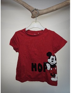 T SHIRT ROUGE MICKEY